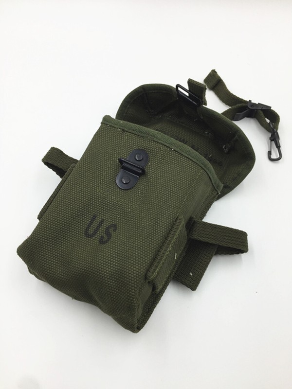 WWII WW2 US Vietnam War Army M1956 M14 Long Pack Bag Pouch Tool Kit Outdoor gallery