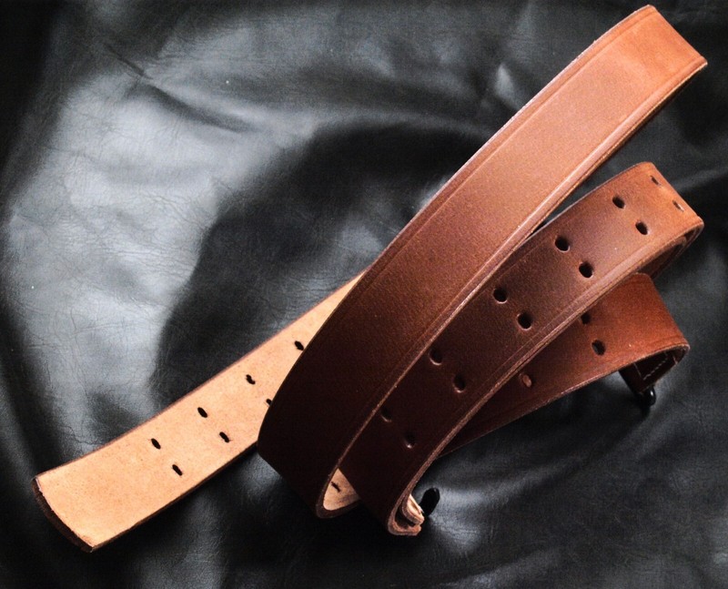 PREMIUM GI hook medium RIA 1941 M1907 US rifle sling repro blk. steel gallery