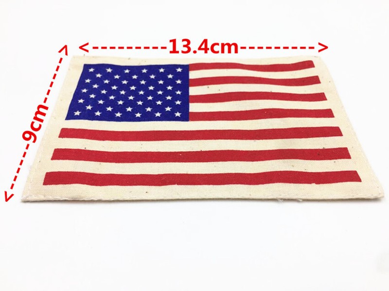 WWII US ARMY AIRBORNE/PARATROOPER 48 STAR AMERICAN FLAG ARM BAND gallery