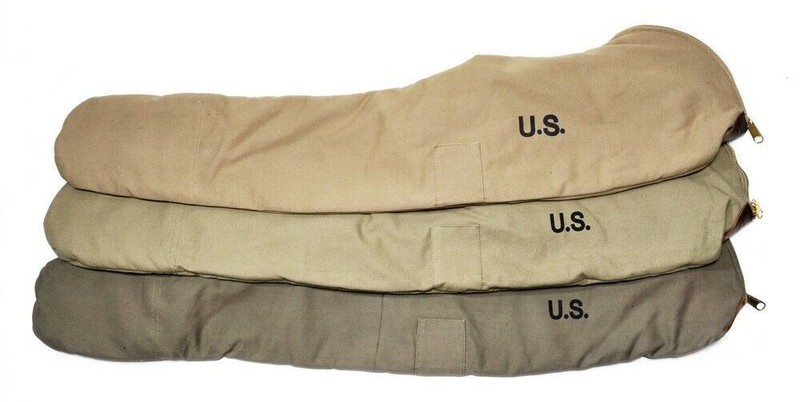 WORLD WAR 2 M1 GARAND FLEECE LINED CANVAS CASE Khaki Color Marked JT&L 1942 gallery