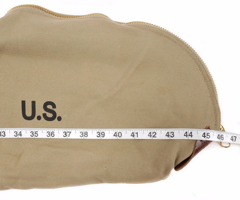 WORLD WAR 2 M1 GARAND FLEECE LINED CANVAS CASE Light OD Marked JT&L 1943 gallery