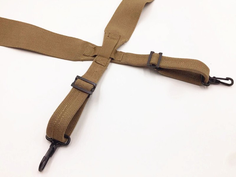 WWII WW2 US Army M1936 Combat Field Strap Equipment Belt Suspenders gallery