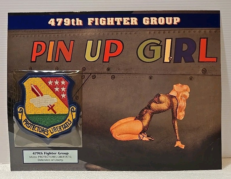WWII Emblems Of Air War Patch 479th Fighter Group “Protectores Libertatis”