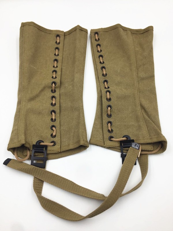 Military WW2 WWII US Army 1943 Soldier Leggings Or Puttee Soldier Canvas gallery