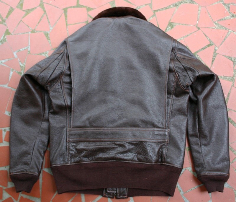 MONARCH USN WW-2 M-422A, G-1 MODEL LEATHER FLIGHT JACKET BUILD
