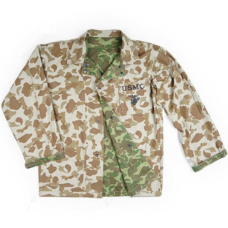WW2 US ARMY USMC Pacific Camo Coat Jacket Cotton(Only 42R.44R.46R for now.) gallery