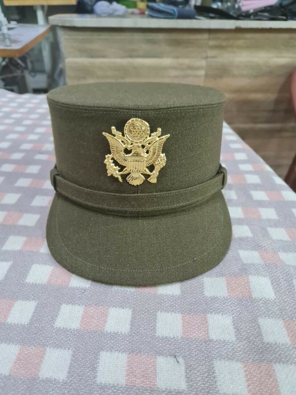 WW2 USA WOMEN ARMY CAP gallery