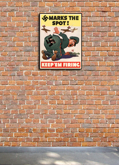 1942 WW2 "Keep 'Em Firing" WWII War Poster - 24x32 gallery
