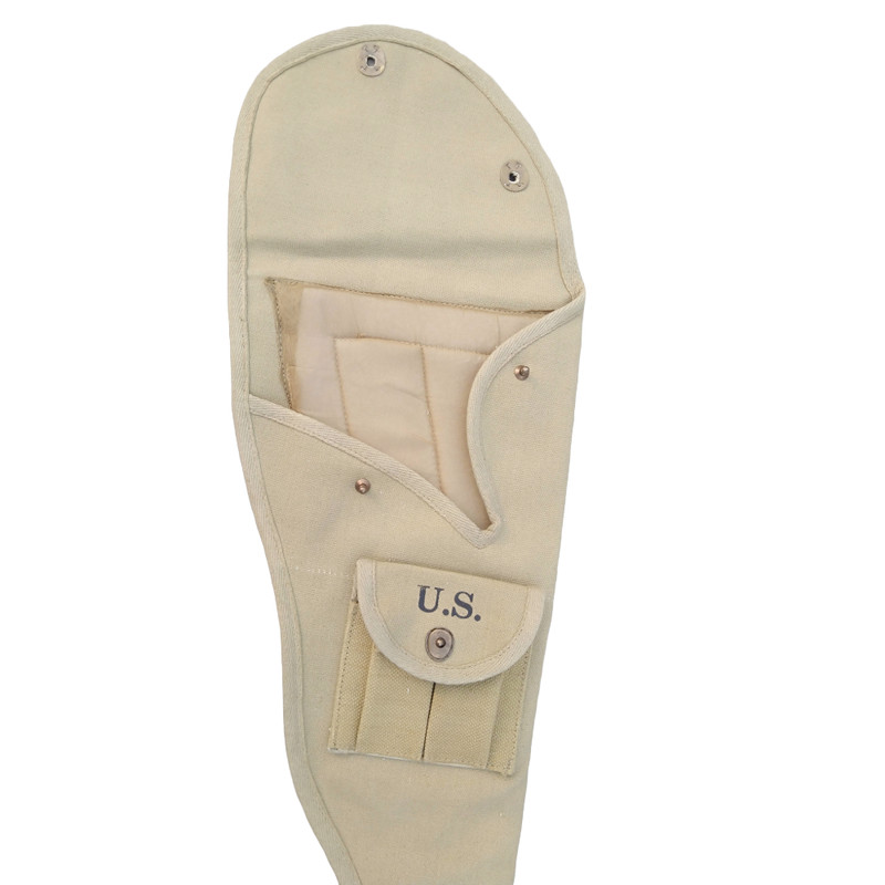 Paratrooper Canvas Jump Case For The M1 Carbine with Magazine Pouch Marked SEMS gallery