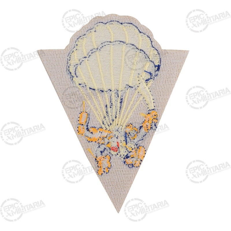 WW2 US 515th PIR Jumping Wolves Pocket Patch - Repro Embroidered Parachute gallery