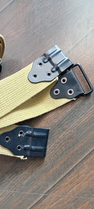 (Set – 5) WW2 U.S M1 Thompson Kerr Pattern Extension SMG Sling Strap Adjustable gallery