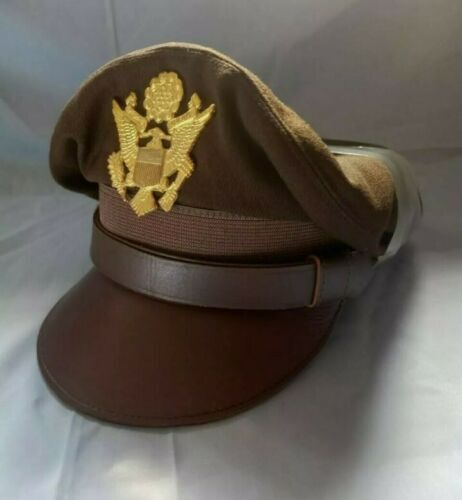 Hat Cap Kepi - CUSTOM USA Military Army Officer Visor Hat IMPERIAL Cap gallery