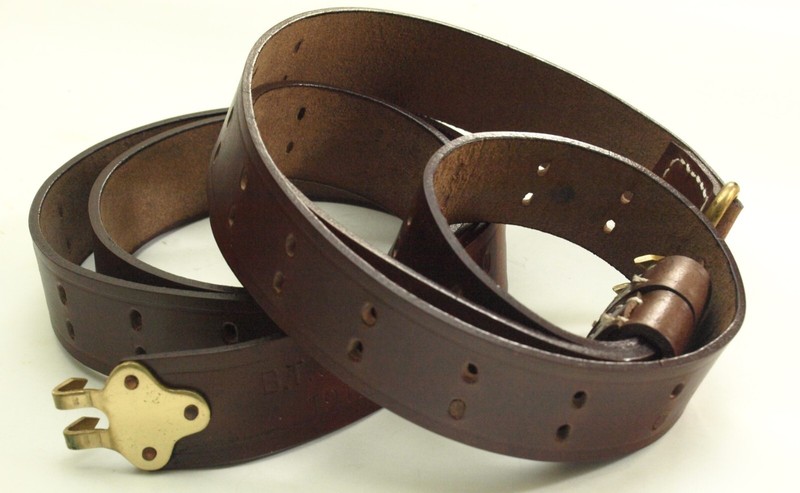 B.T.&B. CO. 1917 PREMIUM (1) M1907 leather REPRO NEW M1, M1903etc. gallery