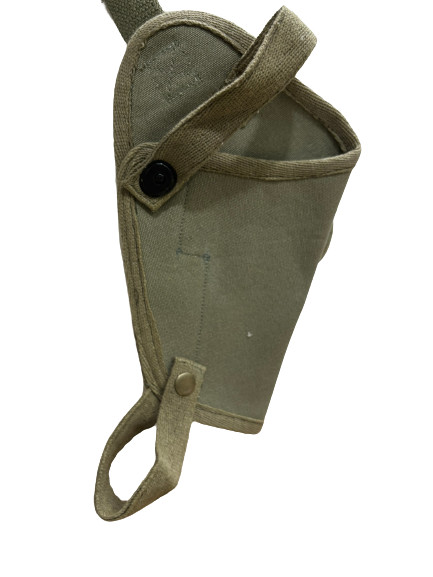 U.S. WWII M3 Colt M1911 .45 Tanker Shoulder Canvas Holster - OD Green gallery