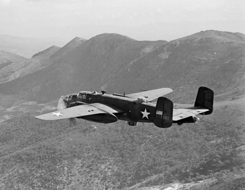 WW2 WWII Photo World War Two / US Army B-25 Mitchell Bomber Algeria 1943 USAAF