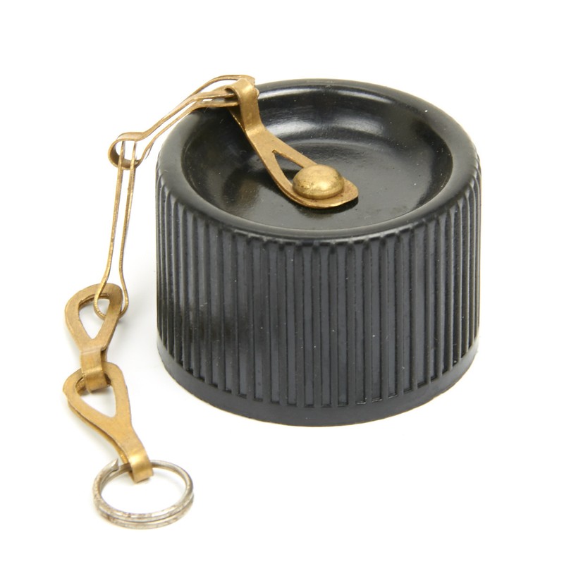 U.S. WWII M1942 Canteen Cap and Chain