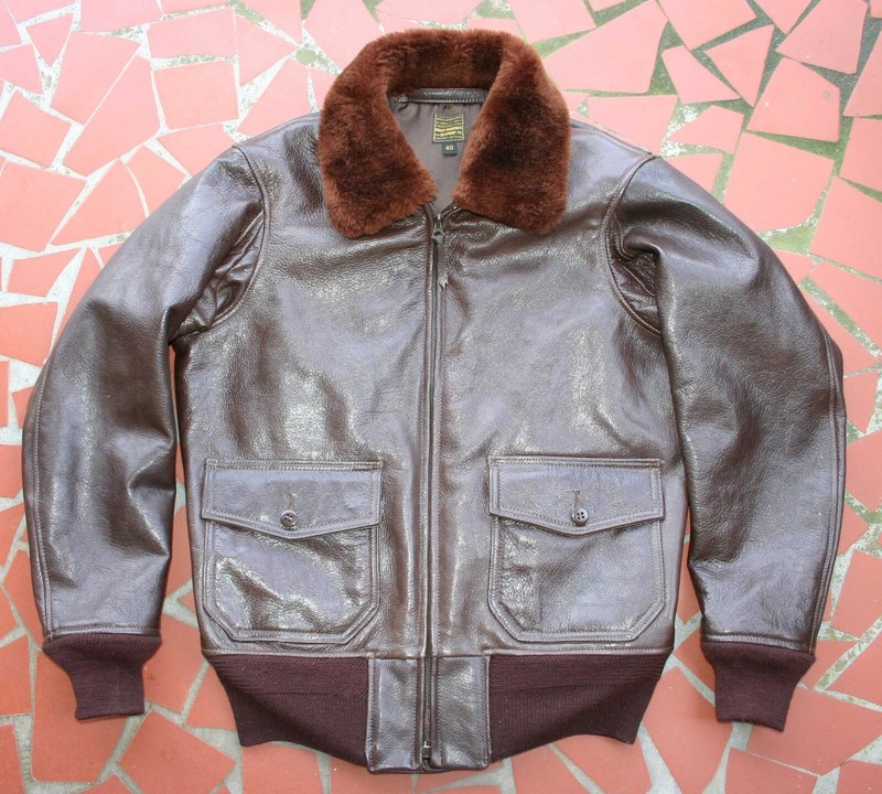 PRE WW-2 M-422 LEATHER FLIGHT JACKET SHEELEY PARACHUTE BUILD G-1, M-422A , A-2