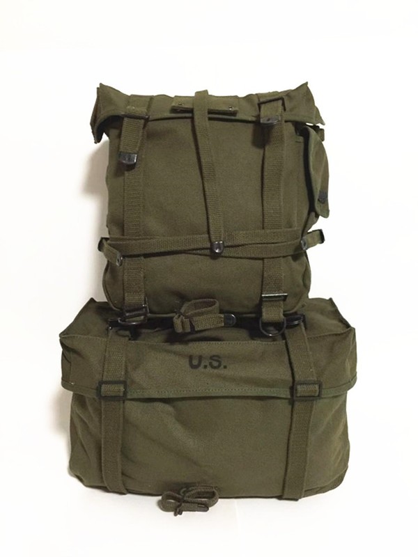 WW2 US M1944 A Kit WWII Tactical Equipment Combination Package Camping Large Bag
