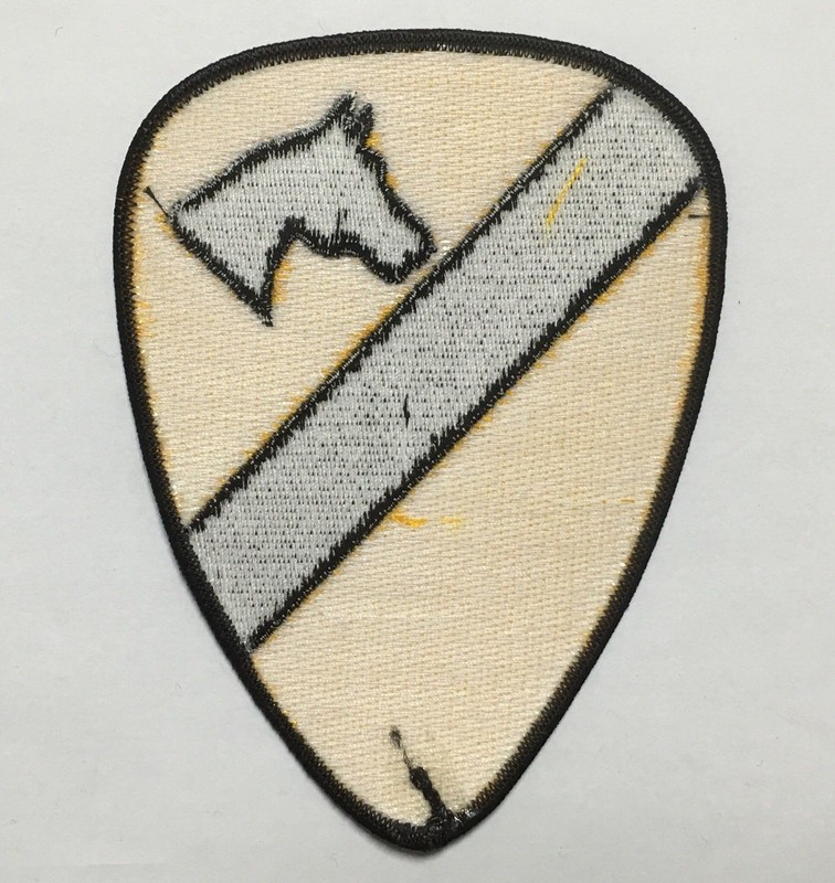WW2 U.S. ARMY 1ST CALVARY SHOULDER PATCH HORSE EMBROIDERY MILITARY PATCH BADGE gallery