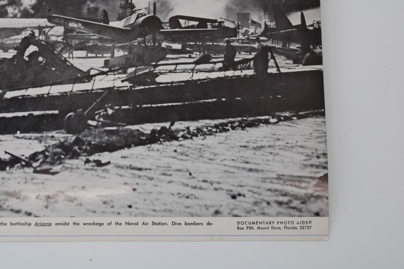 Attack on Pearl Harbor 1941 WWII WW2 Photo Repro Print DPA 93685 gallery