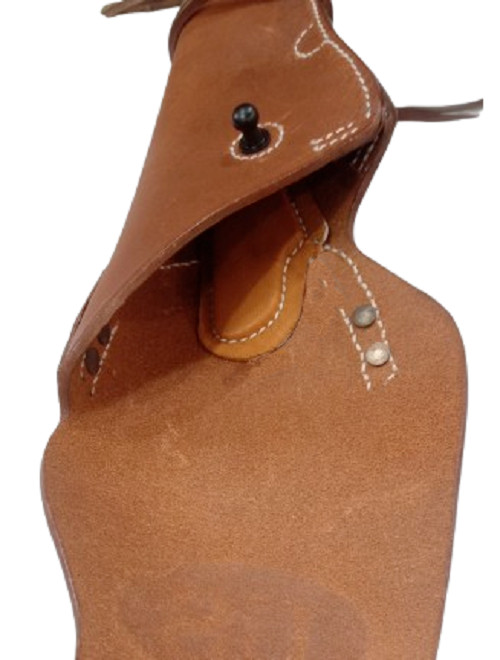 WWII Leather Utility Colt .45 M1911 Hip Holster Embossed US Holster Flap- TAN gallery