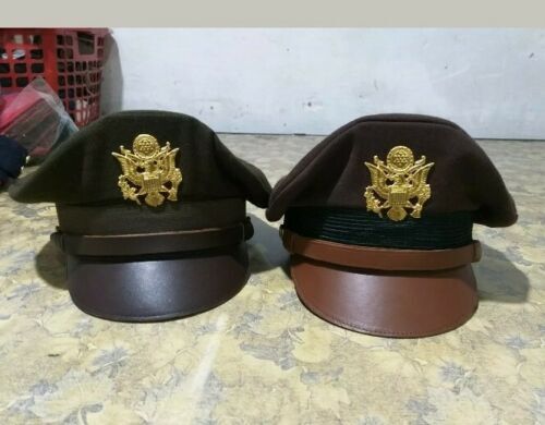 USA Cap Hat - Set of two US army crusher hats gallery
