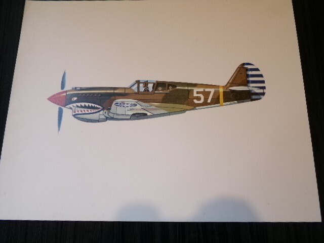 Vintage World War 2 Portfolio Authentic Classics Bomber Planes Litho Prints gallery