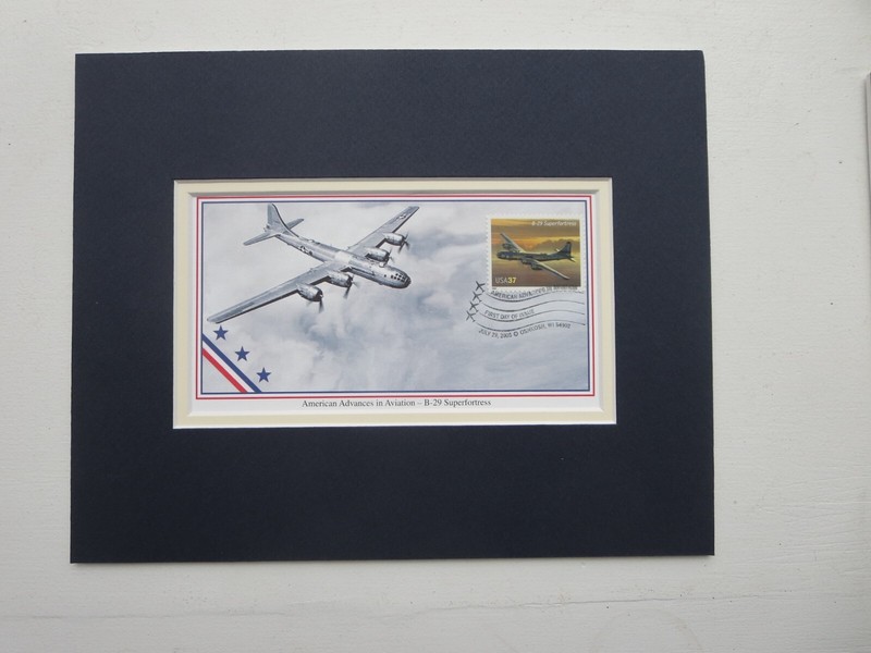 The U.S. Army Air Force & the B-29 Superfortress & First Day Cover of its stamp