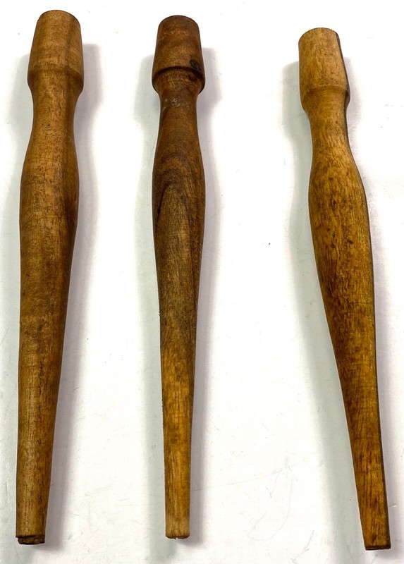 WWII US M1938 SHELTER HALF TENT STAKES SPIKES LOT OF 3