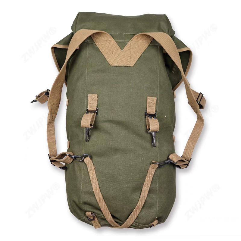 WWII US Army M1943 Field Pack Backpack M-1943 Canvas Bag gallery