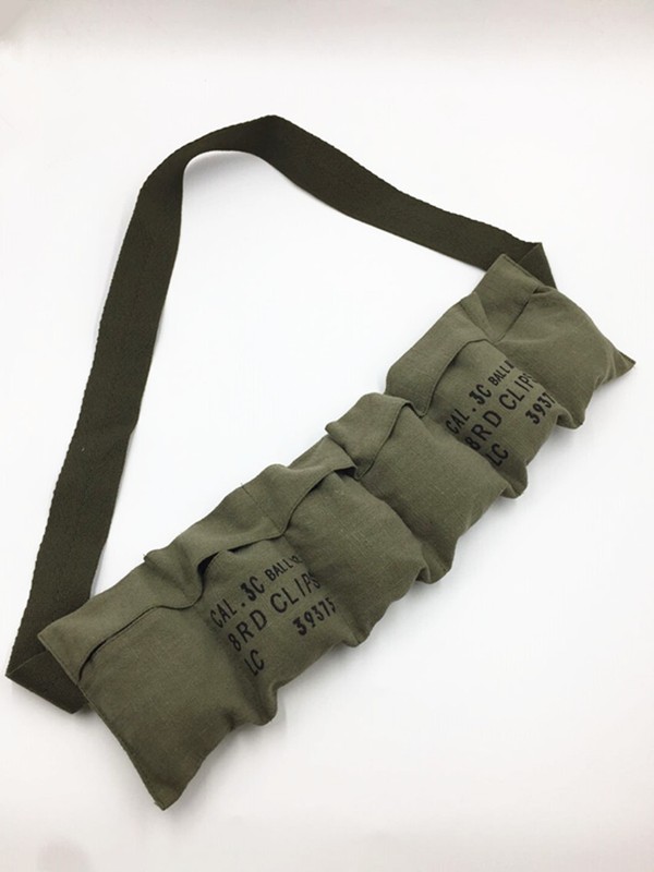 World War Two Ww2 Us Amry M1 Cal 30 Cartridge Belt Reenactments gallery