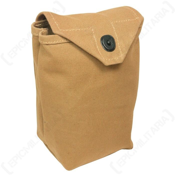 US Repro Airborne Riggers Pouch Medium Tan Paratrooper – Military Replica Gear