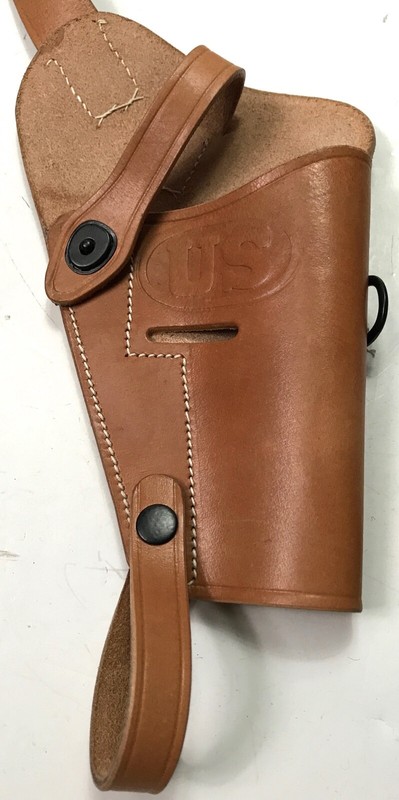 WWII US .45 PISTOL M3 SHOULDER HOLSTER-NATURAL BROWN gallery