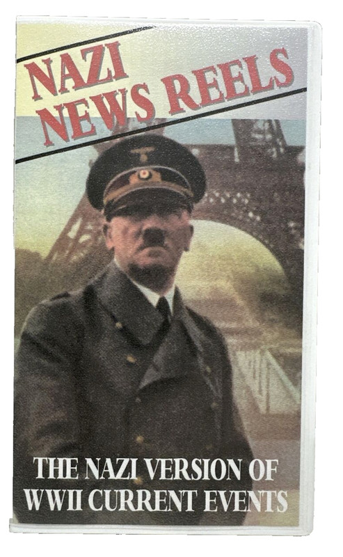 Nazi News Reels VHS WWII World War 1992 Vintage History