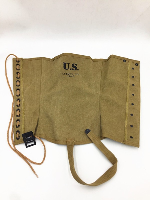 WW2 US ARMY U.S.M.C GAITERS MILITARY UNIFORM LEGGINGS PUTTE CANVAS SPATS gallery