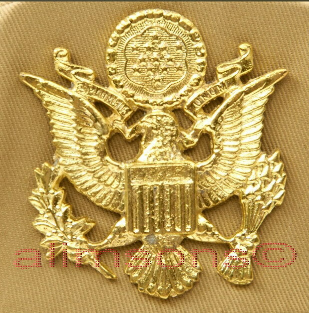 U.S. WWII Officer Visor Air force Crusher Cap in Summer Issue Khaki gallery