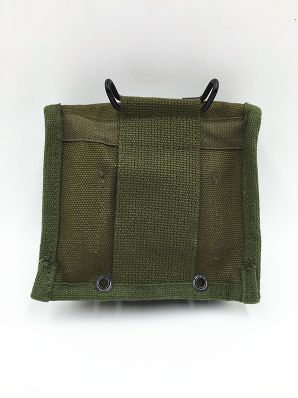 WW2 US MILITARY ARMY M2 M1945 GUNGLE FIELD FIRST AID KIT POUCH BAG WITH ICON gallery