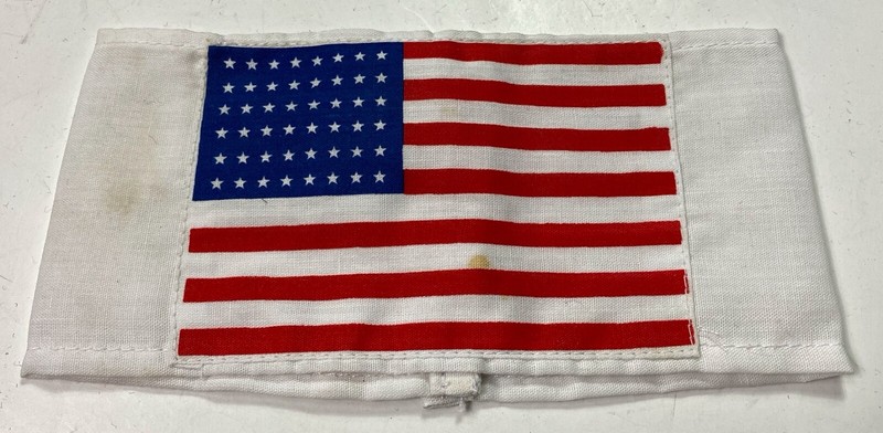 WWII US AIRBORNE 82ND 101ST PARATROOPER D-DAY INVASION SLEEVE FLAG BRASSARD