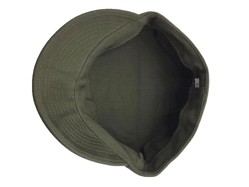 WW2 US USMC OCTAGONAL GREEN CAP tactics MILITARY HAT SIZE L 58-59 ONLY gallery