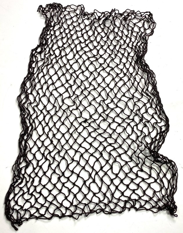 WWII US ARMY OR MARINE INFANTRY & AIRBORNE M1 HELMET NET-DARK BROWN