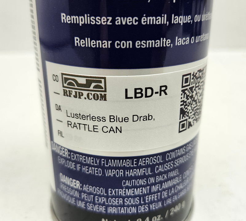 Paint Rattle Cans (set of Four) ✅(LBD-R) WWII Military stencil Markings gallery