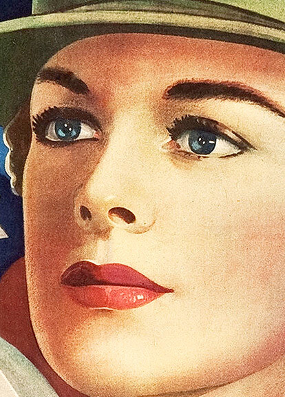 1943 “Join the WAAC” Vintage Style WW2 recruiting Poster - 24x36 gallery