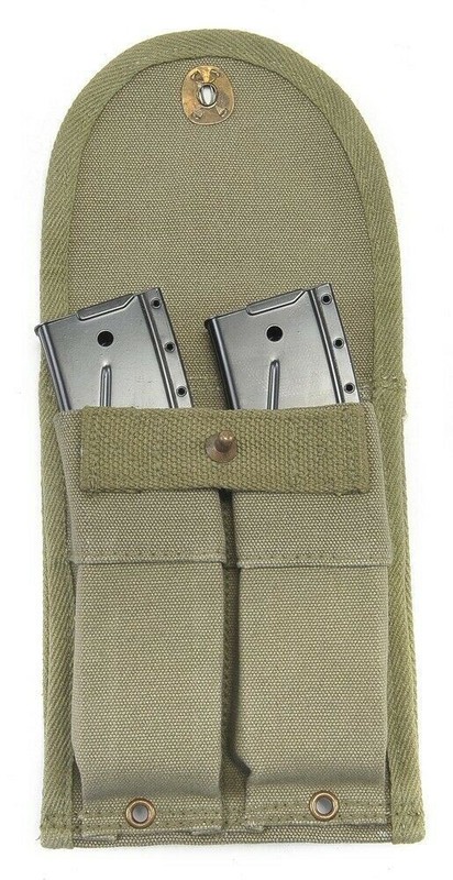 WW2 RIGGER MADE M1 CARBINE MAGAZINE POUCH gallery
