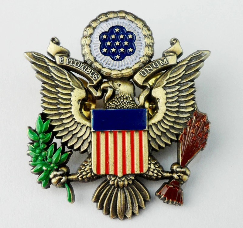 U.S. Army General Rank insignia US Shoulder Badges Eagle Pins