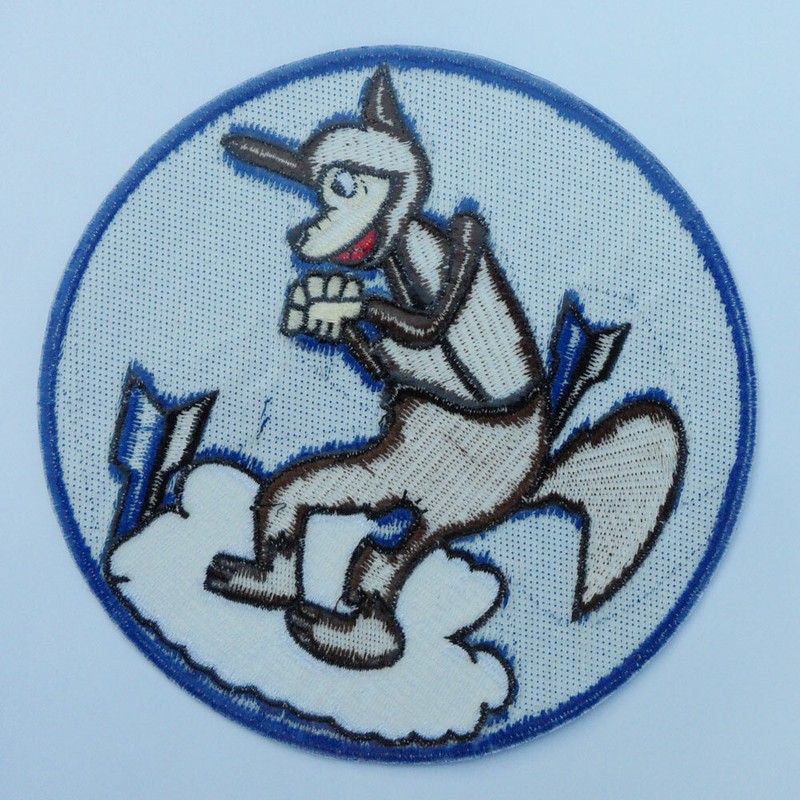 WWII US 359th Bomb Squadron Embroidered Patch B17 Wolf US A2 B3 G1 Jacket Patch gallery