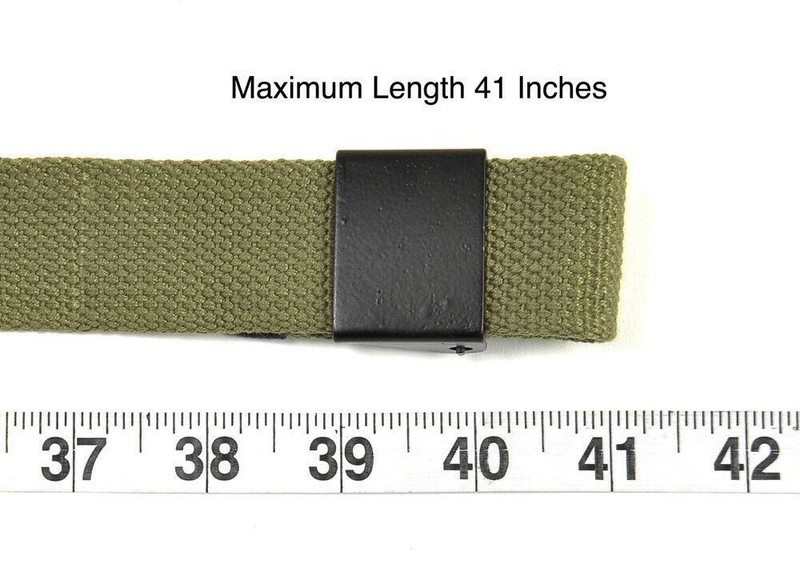 M1 GARAND CANVAS RIFLE SLING with Correct WW2 Hardware OD marked JT&L 1944 gallery