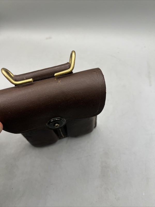 Replica post-WWII Era US Army M1923 Leather Magazine Pouch - BOYT 1946 gallery