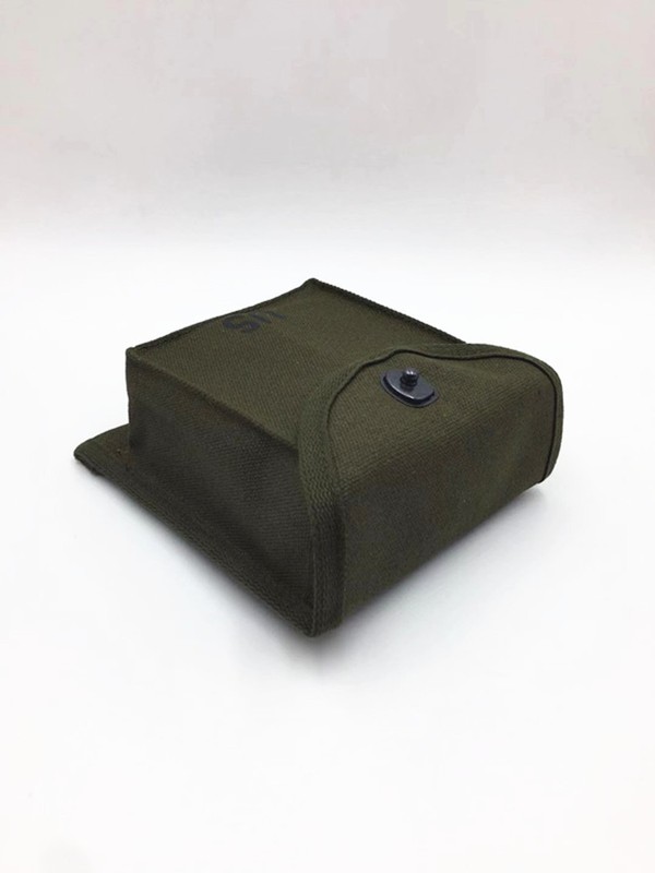 Reproduction The Korean War US Army 30RD M14 CARBINE Army Green Canvas Pouch gallery