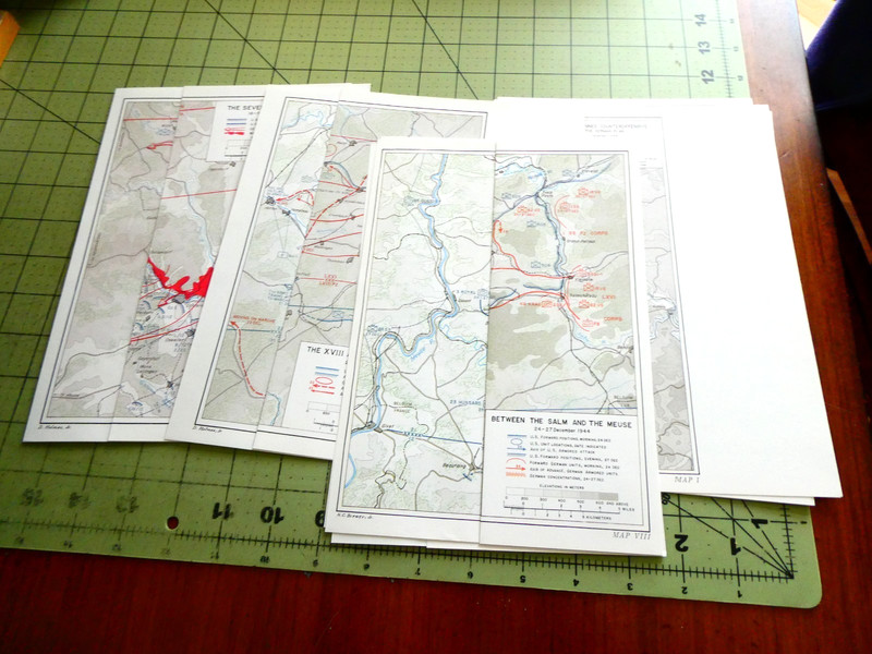 Portfolio of Maps Extracted From The Ardennes: Battle Of The Buldge 1993 gallery