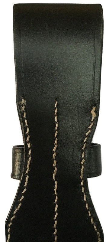 2x (pack WW2 German K98 / Kar 98 / 98K Leather Bayonet Frog w/Securing Strap gallery